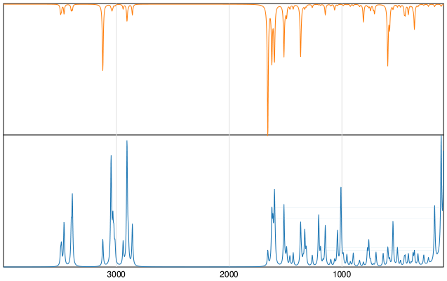 Calculated IR and Raman Spectra of Phenformin